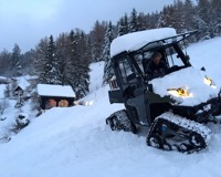 Transport du bagage à Chalet La Piste